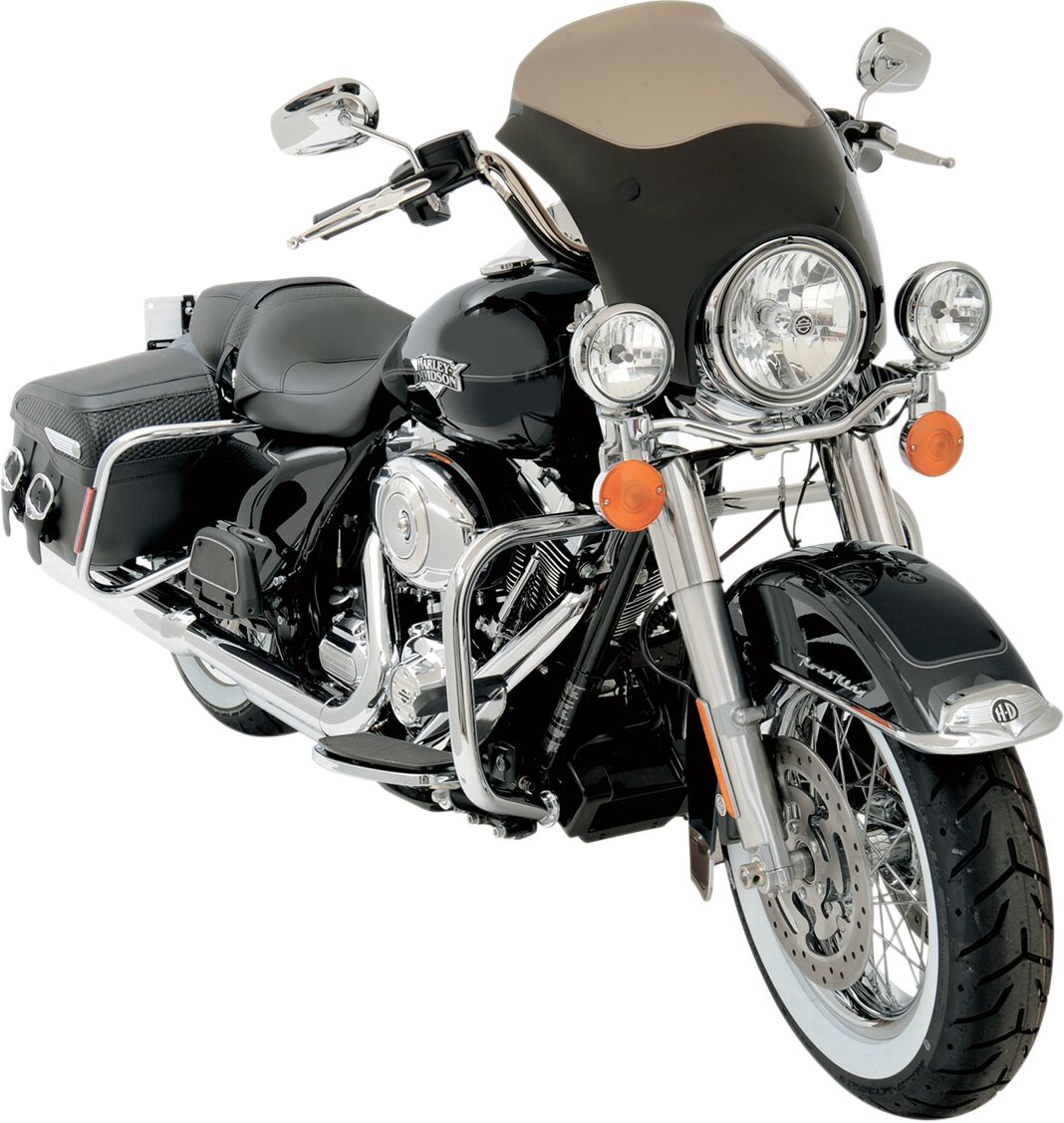 Memphis Shades FAIRING REPLACEMENT BULLET 7.5" CUTOUT BLACK MEM7141