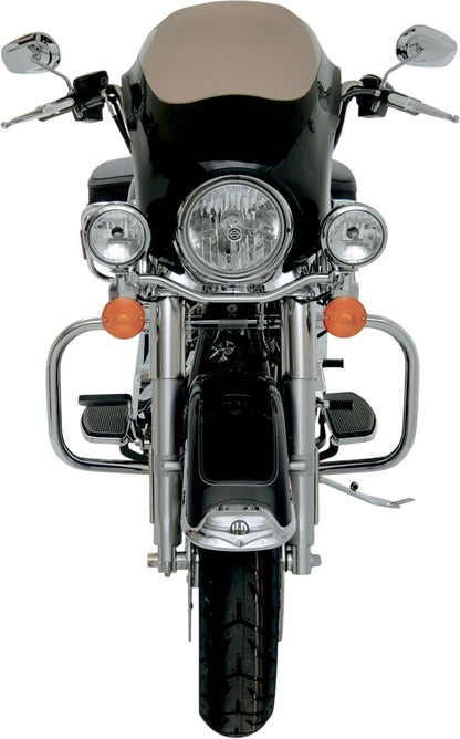 Memphis Shades FAIRING REPLACEMENT BULLET 7.5" CUTOUT BLACK MEM7141