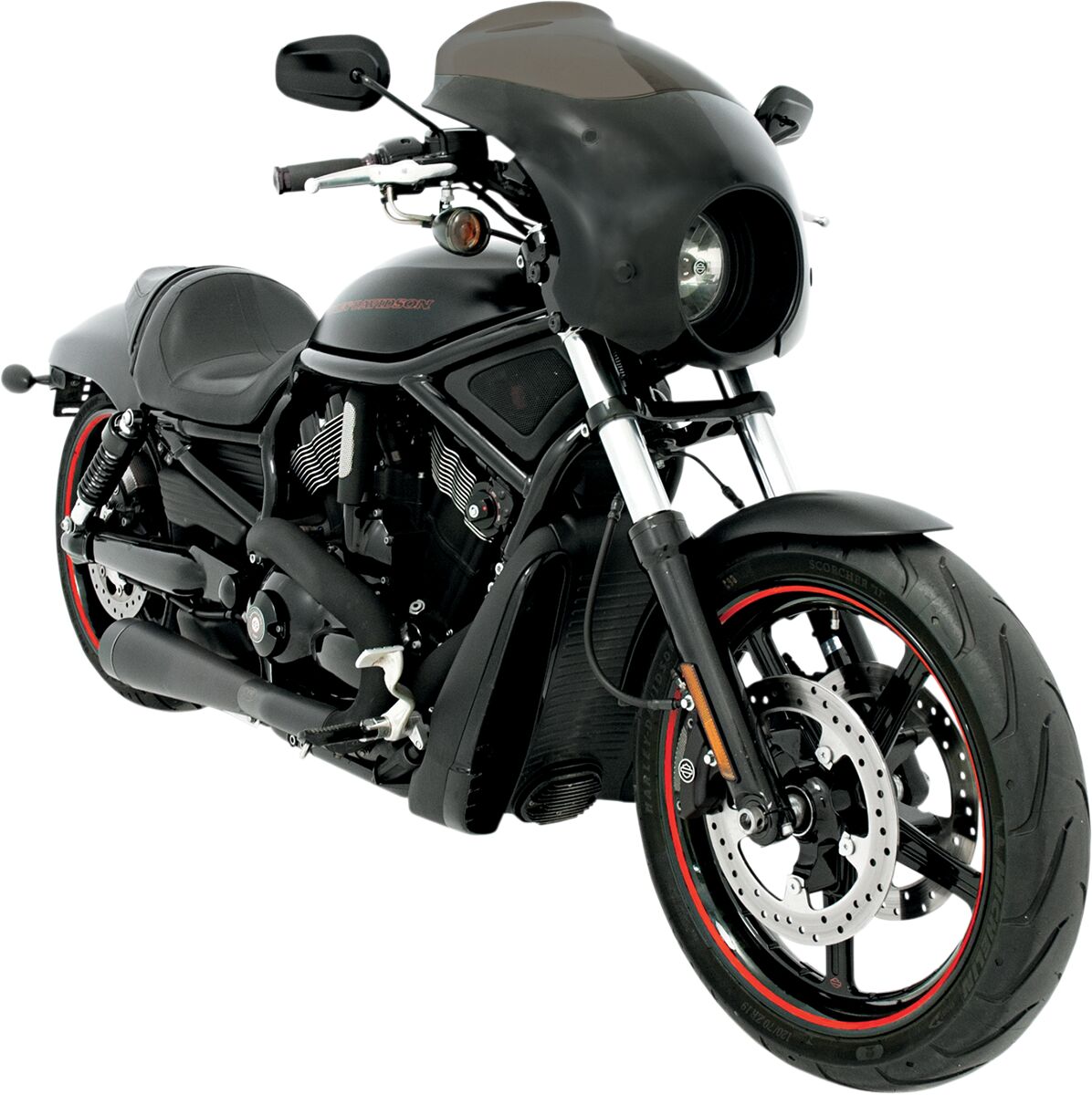Memphis Shades FAIRING REPLACEMENT BULLET BLACK MEM7181