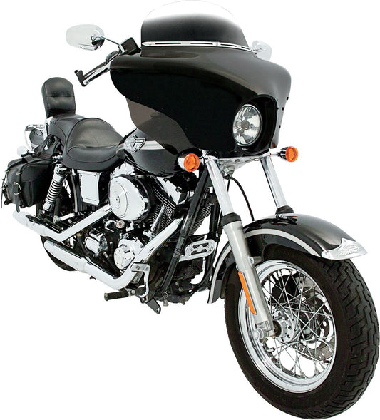 Memphis Shades BATWING FAIRING WIND DEFLECTORS BLACK MEM7021