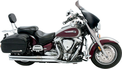 Memphis Shades WINDSHEILD TRIM BATWING-FAIRING SLOTTED SLIM POLISHED MEM0923