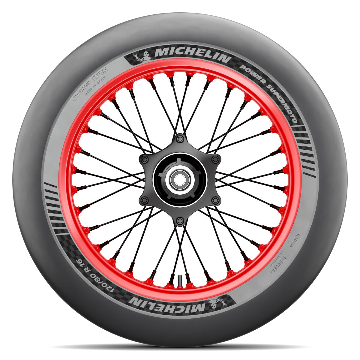Michelin TIRE POWER SUPERMOTO B FRONT 120/75R16.5 TL NHS 366559