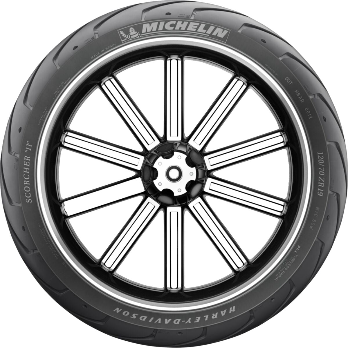 Michelin SCORCHER 11 FRONT 120/70ZR19 60W TL/TT 054571