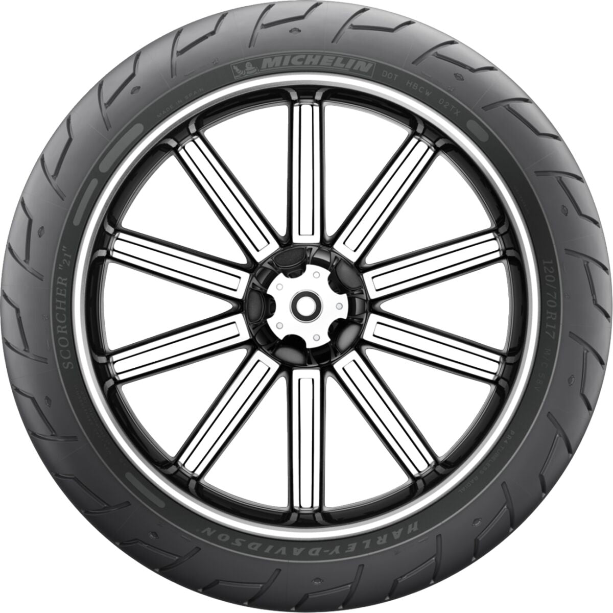 Michelin TIRE SCORCHER 21 FRONT 120/70R17 58V TL 163575