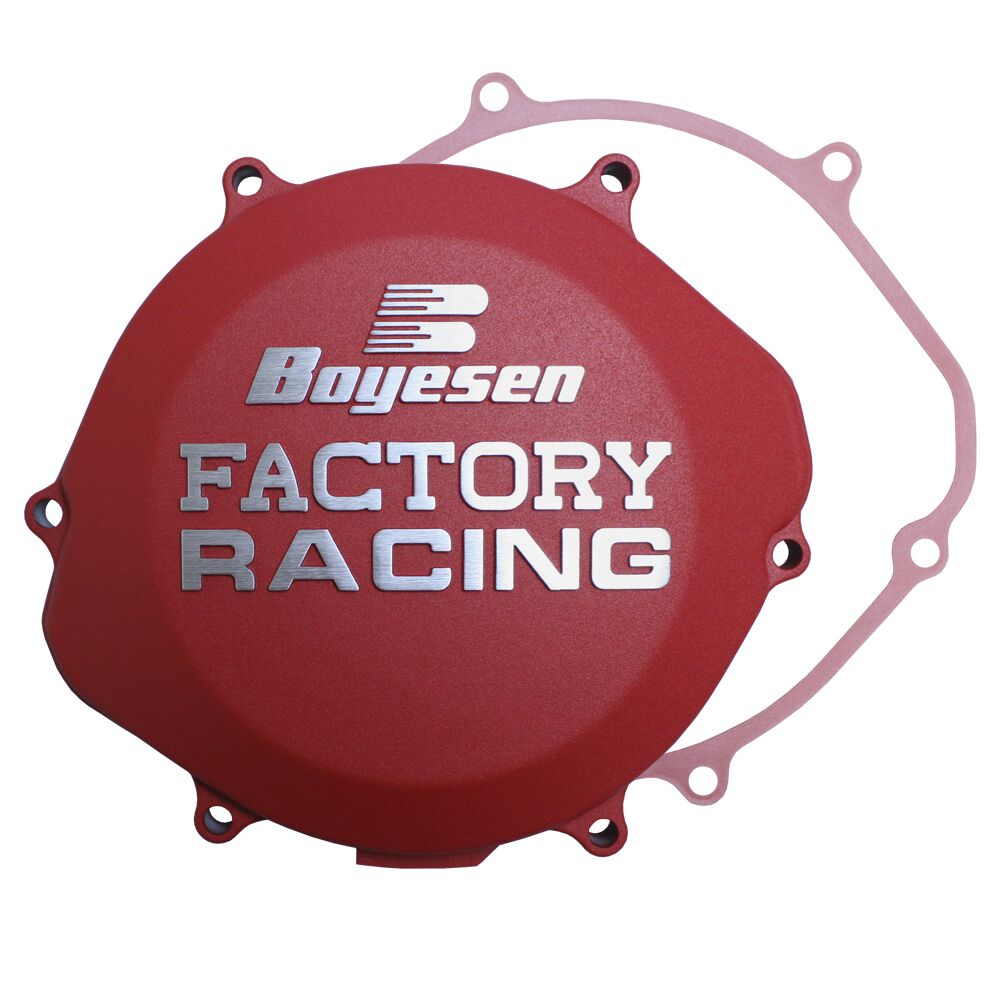 BOYESEN CLUTCH COVER GAS250 RED CC-44CR