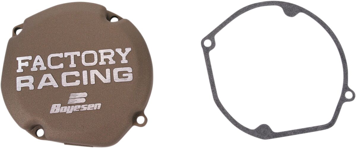 BOYESEN IGNITION COVER FACTORY RACING ALUMINUM REPLACEMENT MAGNESIUM SC-23M