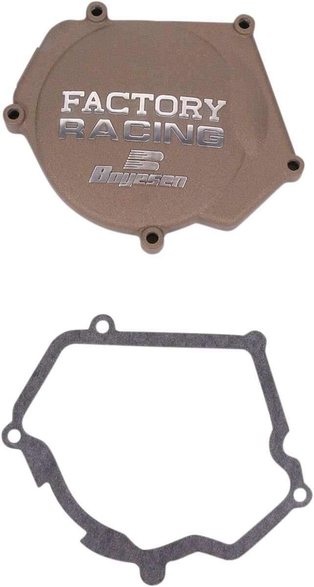 BOYESEN IGNITION COVER FACTORY RACING ALUMINUM REPLACEMENT MAGNESIUM SC-32AM