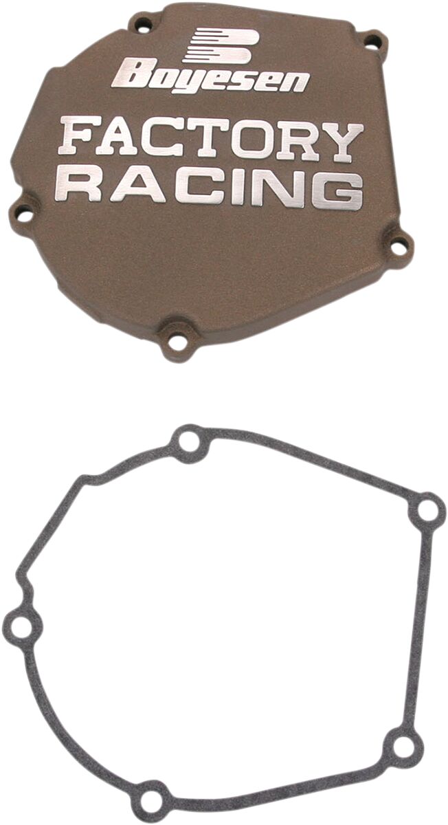 BOYESEN IGNITION COVER FACTORY RACING ALUMINUM REPLACEMENT MAGNESIUM SC-12AM