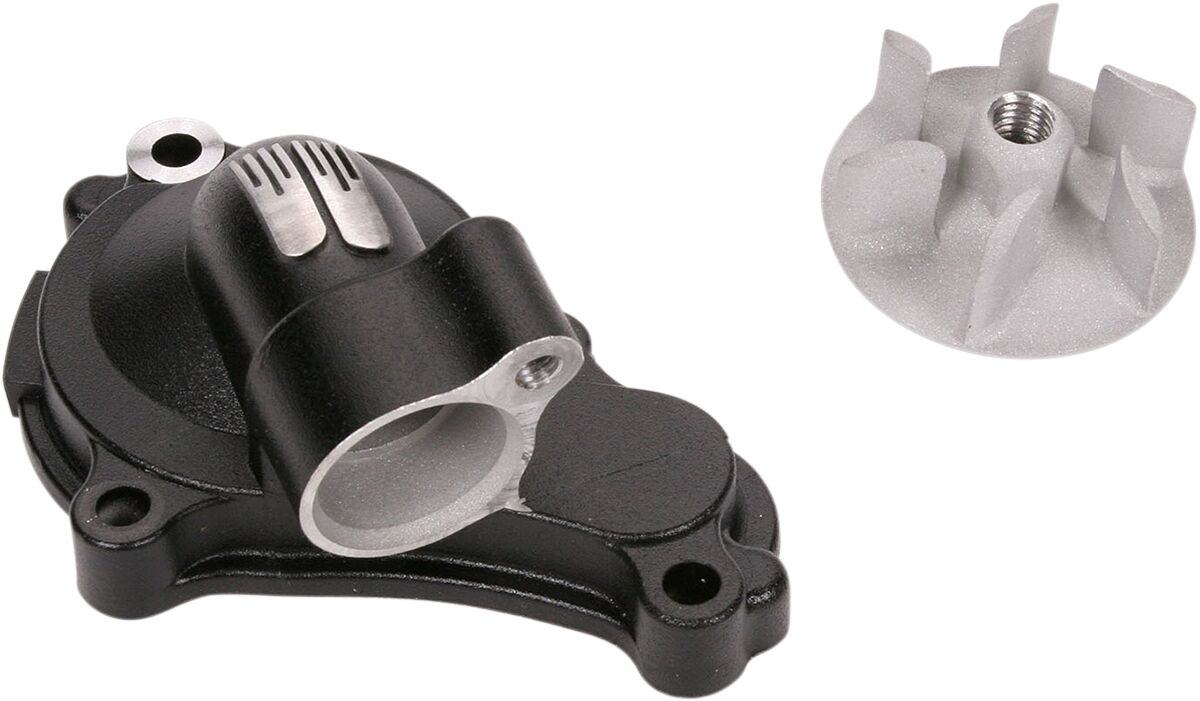 BOYESEN WATER PUMP COVER & IMPELLER KIT SUPERCOOLER ALUMINUM BLACK WPK-38B