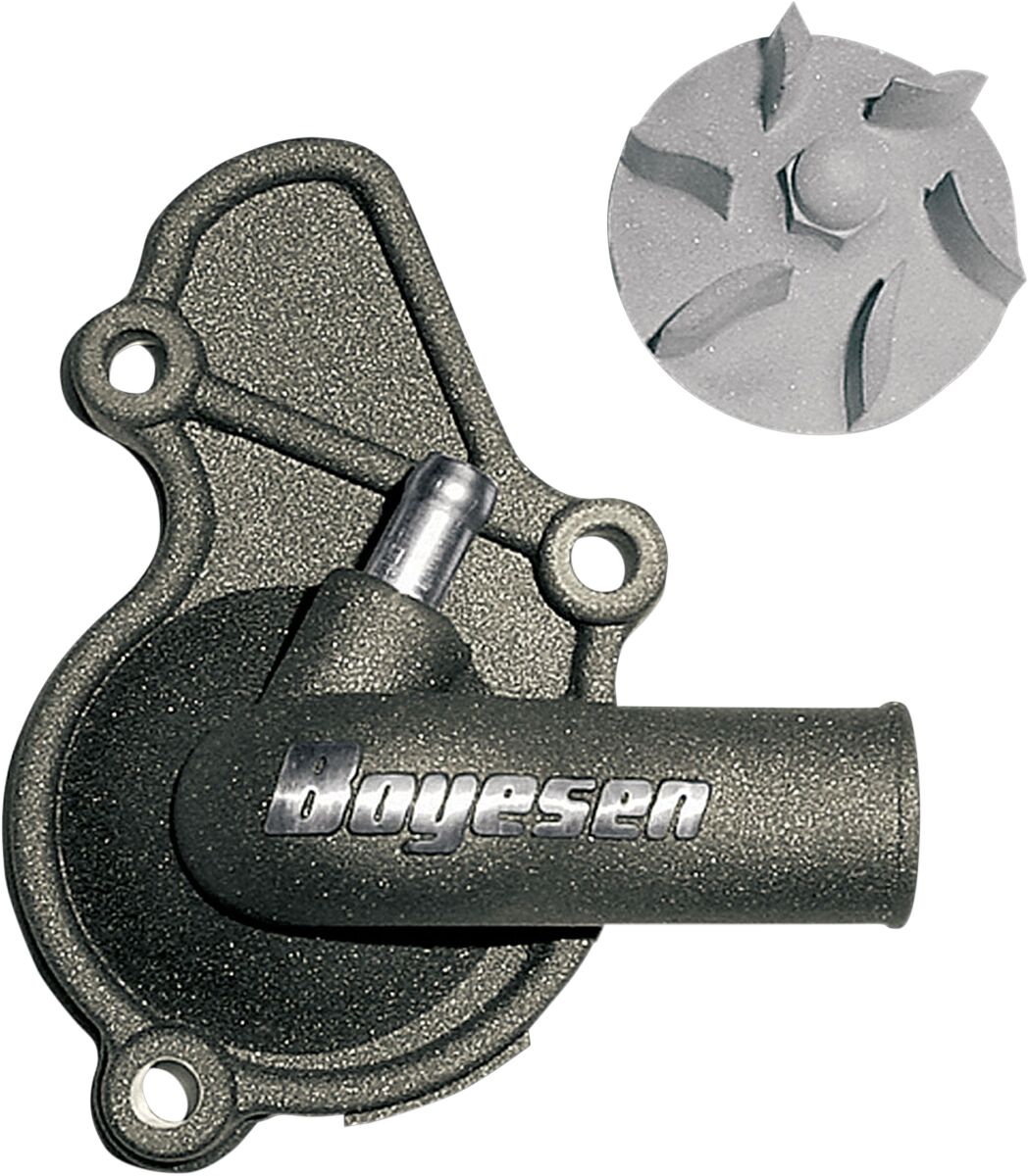 BOYESEN WATER PUMP COVER & IMPELLER KIT SUPERCOOLER ALUMINUM MAGNESIUM WPK-26M
