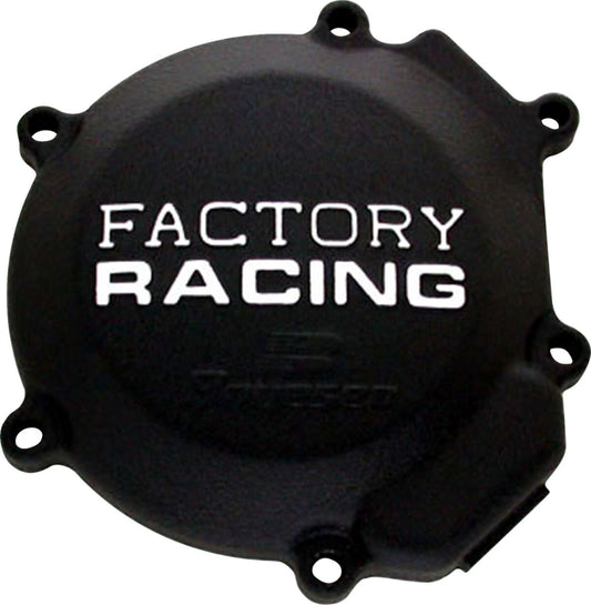 BOYESEN IGNITION COVER FACTORY RACING ALUMINUM REPLACEMENT BLACK SC-10AB