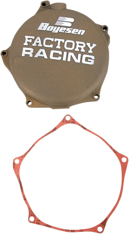 BOYESEN CLUTCH COVER FACTORY RACING ALUMINUM REPLACEMENT MAGNESIUM CC-17AM