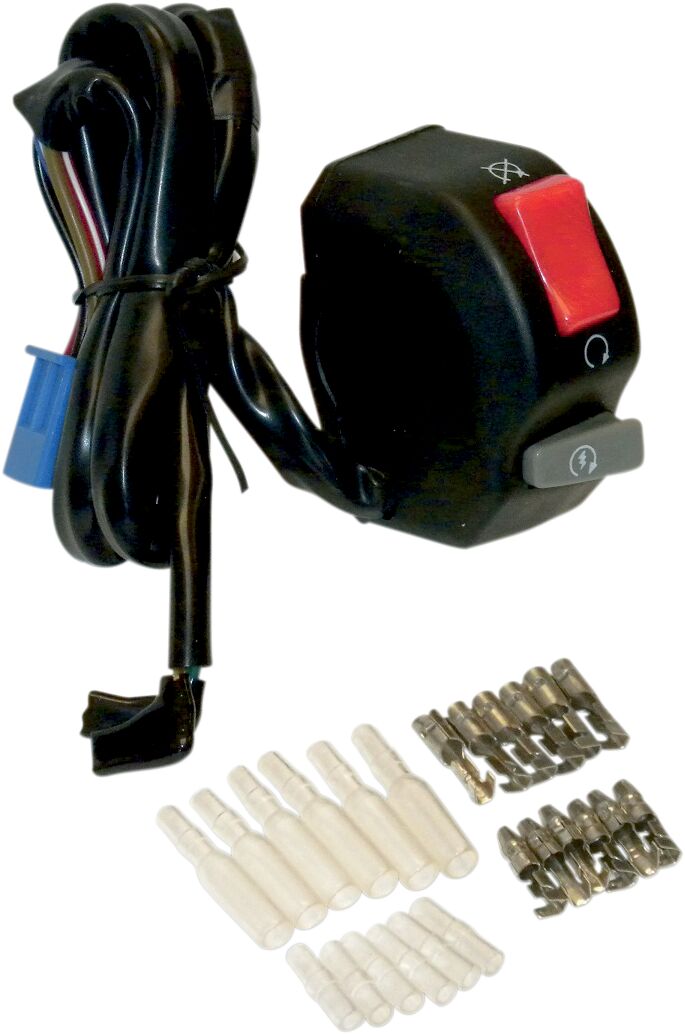 K&S TECHNOLOGIES UNIVERSAL STARTER/STOP SWITCH RIGHT HAND 12-0203