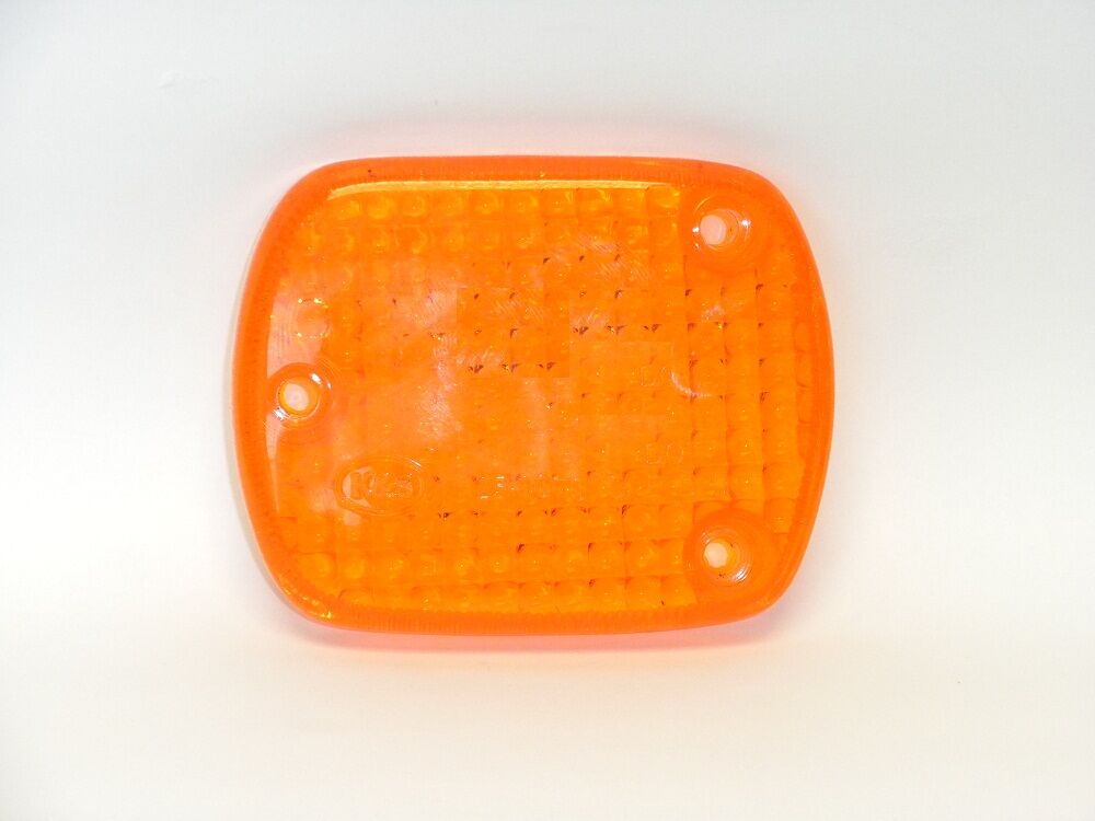 K&S TECHNOLOGIES TURN SIGNAL LENS E-MARK OEM REPLACEMENT AMBER 27-1070