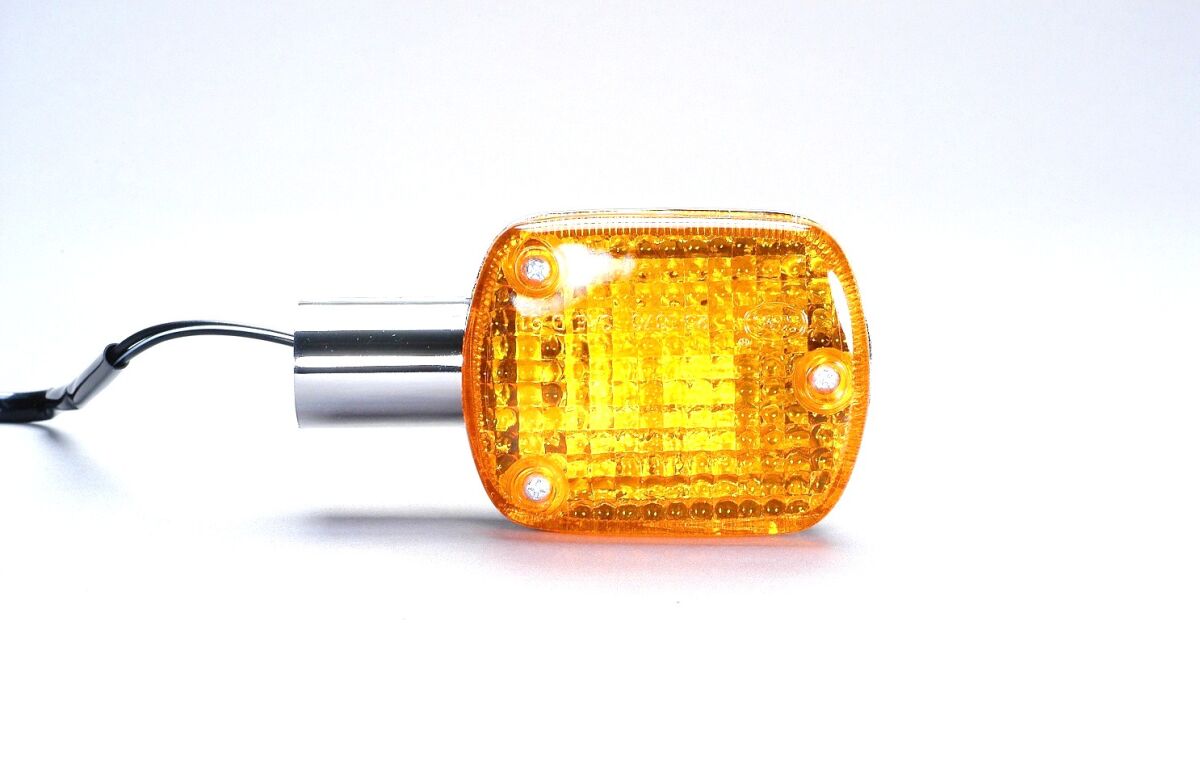 K&S TECHNOLOGIES TURN SIGNAL E-MARK AMBER 27-1076