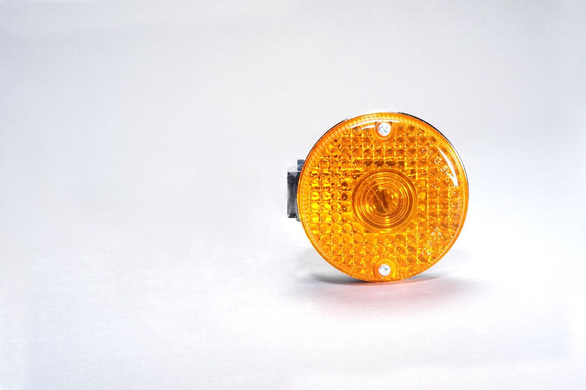 K&S TECHNOLOGIES TURN SIGNAL E-MARK AMBER 27-2196
