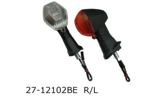 K&S TECHNOLOGIES TURN SIGNAL E-MARK AMBER 27-12102BE R
