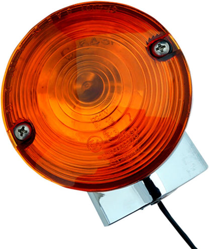 K&S TECHNOLOGIES TURN SIGNAL E-MARK AMBER 27-5115