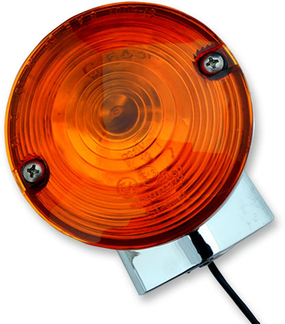 K&S TECHNOLOGIES TURN SIGNAL E-MARK AMBER 27-5115
