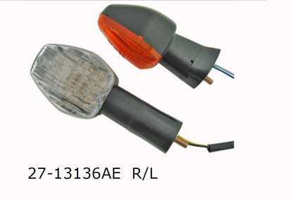 K&S TECHNOLOGIES TURN SIGNAL E-MARK AMBER 27-13136AE L