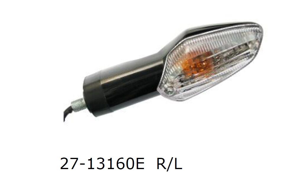 K&S TECHNOLOGIES TURN SIGNAL E-MARK CLEAR 27-13160E L