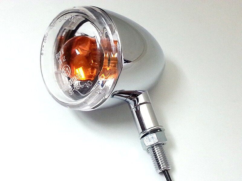 K&S TECHNOLOGIES TURN SIGNAL ECE CHROME CLEAR 27-5313