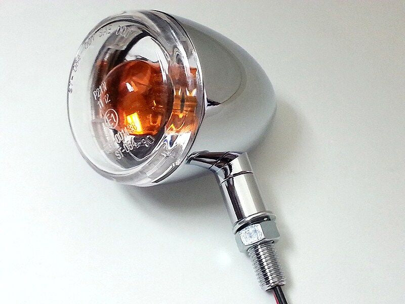 K&S TECHNOLOGIES TURN SIGNAL ECE CHROME CLEAR 27-5314