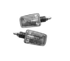 K&S TECHNOLOGIES MARKER LIGHT E-MARK MINI-STALK BLACK BODY CLEAR LENS 27-8110