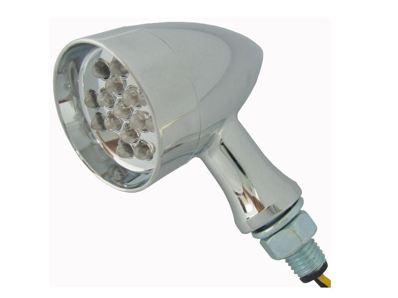 K&S TECHNOLOGIES MARKER LIGHT ECE LED CHROME CLEAR 27-01187LEDE