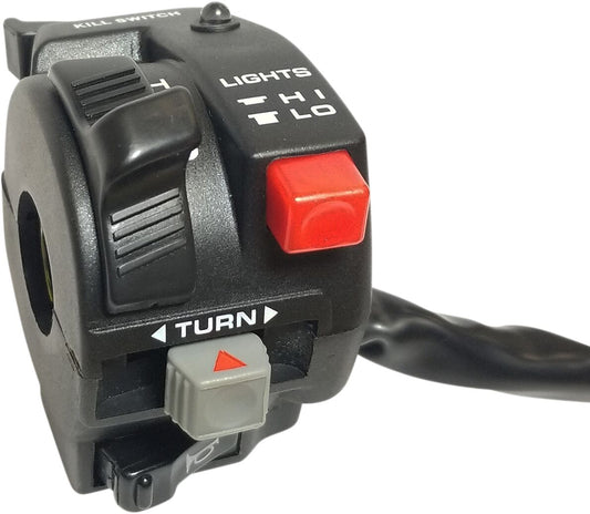 K&S TECHNOLOGIES HANDLEBAR TURN SIGNAL/ HEADLIGHT/ KILL SWITCH/ HORN/ LED 12-0040