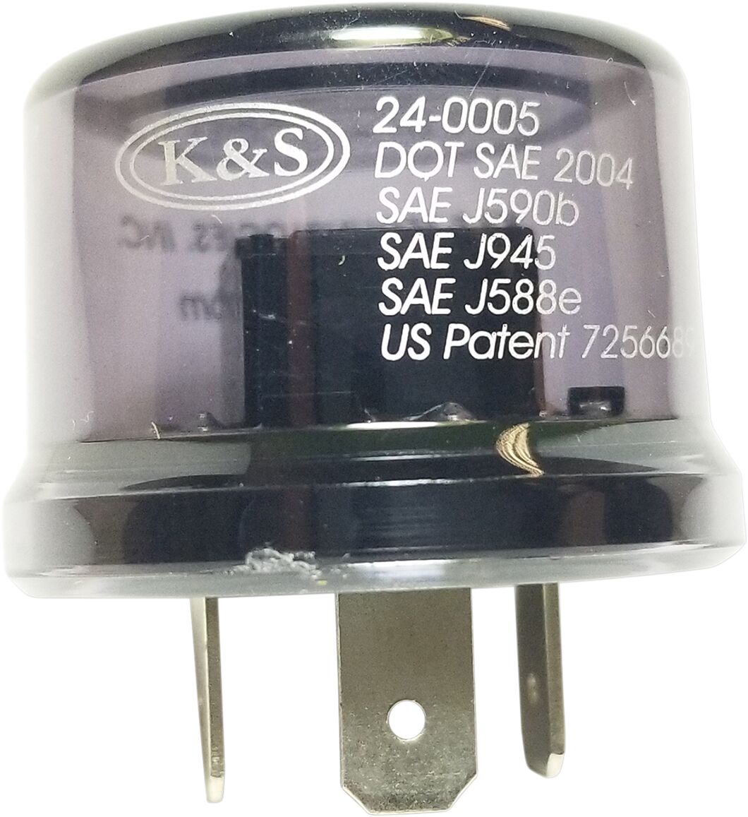 K&S TECHNOLOGIES DOT FLASHER RELAY IC TYPE 24-0005
