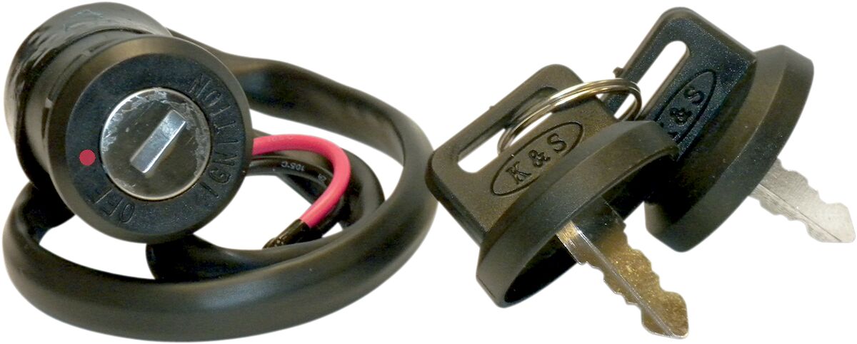 K&S TECHNOLOGIES LOCK AND KEY SET IGNITION 12-0061