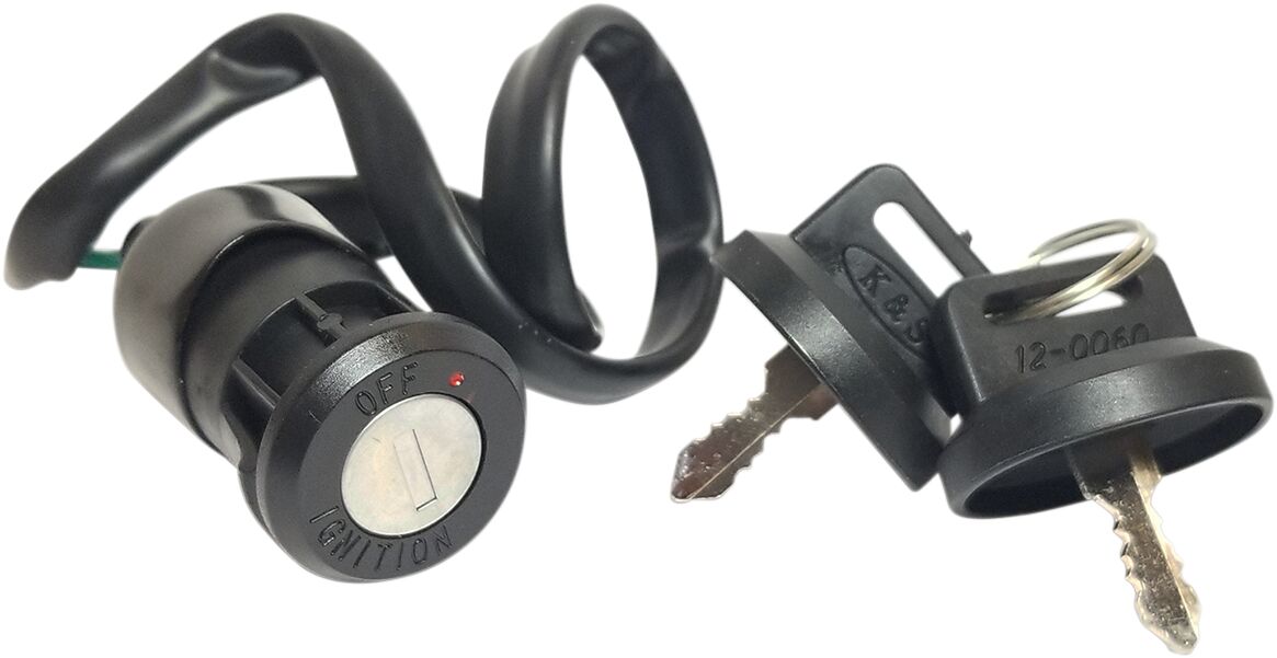 K&S TECHNOLOGIES LOCK AND KEY SET IGNITION 12-0060