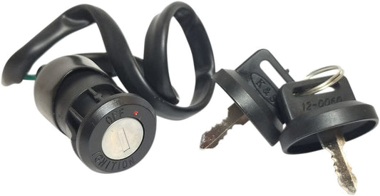 K&S TECHNOLOGIES LOCK AND KEY SET IGNITION 12-0060