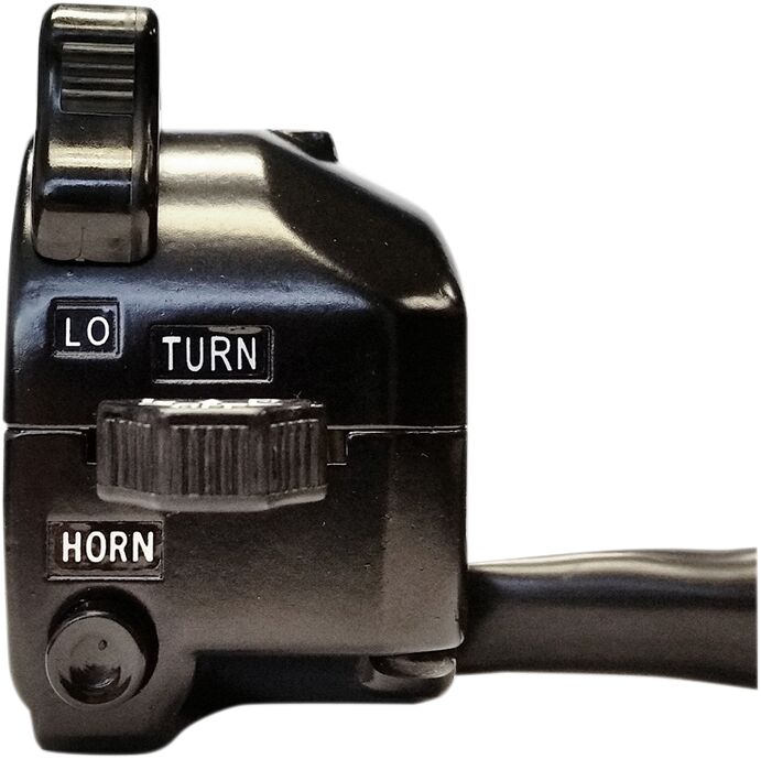 K&S TECHNOLOGIES HANDLEBAR DOT SWITCH BLACK 12-0042B