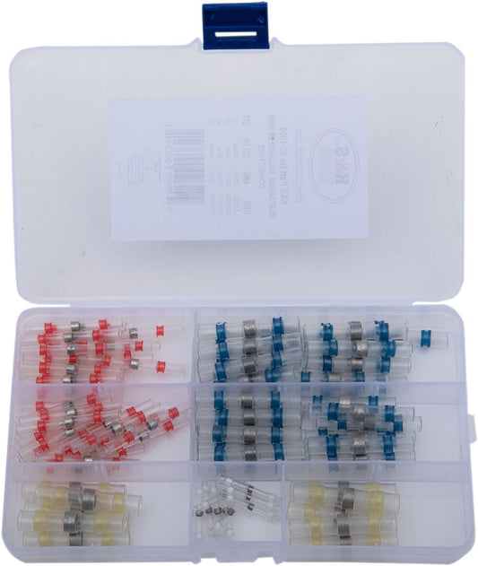 K&S TECHNOLOGIES WIRE CONNECTRS KIT 100 PC 03-1000