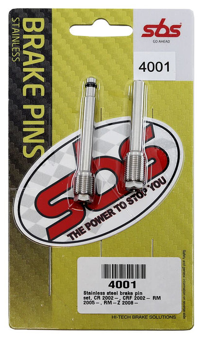 SBS BRAKE PAD PINS STAINLESS STEEL 304, MX & ENDURO 4001