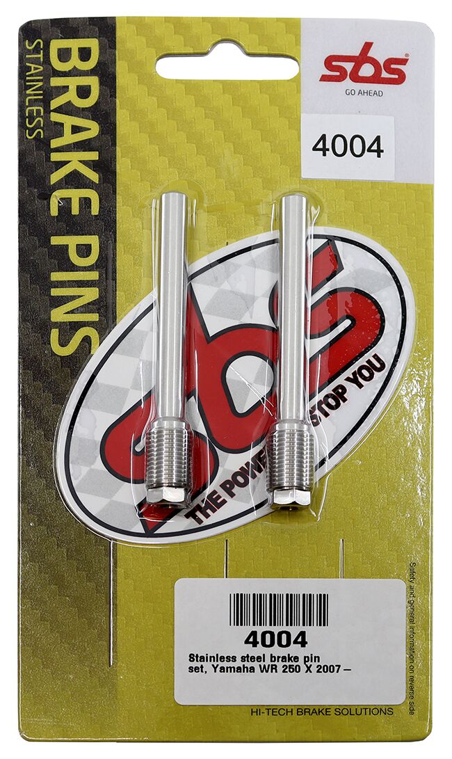 SBS BRAKE PAD PINS STAINLESS STEEL 304, MX & ENDURO 4004