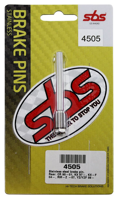 SBS BRAKE PAD PINS STAINLESS STEEL 304, MX & ENDURO 4505
