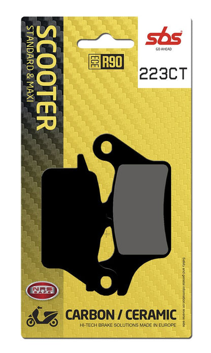 SBS BRAKE PAD CARBON CERAMIC HI-TECH SCOOTER 223CT