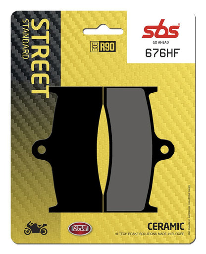 SBS BRAKE PAD CARBON CERAMIC HI-TECH SCOOTER 676HF