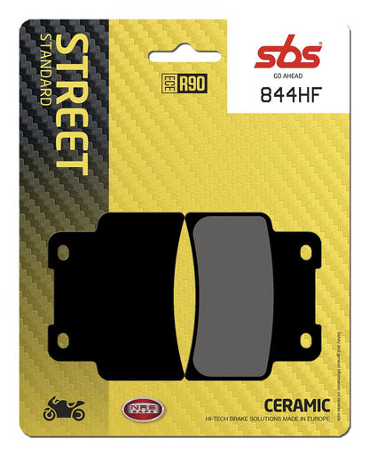 SBS BRAKE PAD CERAMIC STREET 844HF