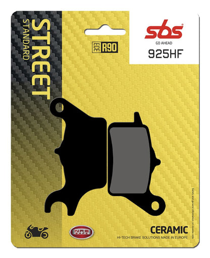 SBS BRAKE PAD CERAMIC STREET 925HF