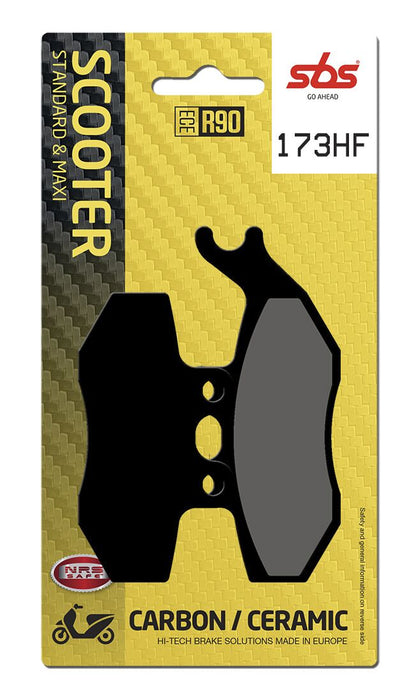 SBS BRAKE PAD CERAMIC STREET 173HF