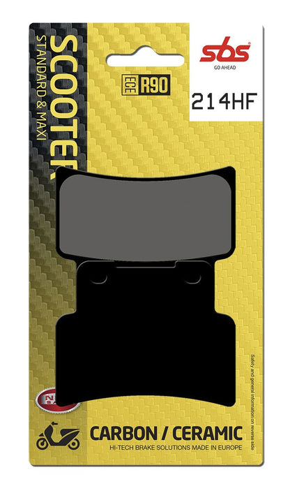 SBS BRAKE PAD CERAMIC STREET 214HF