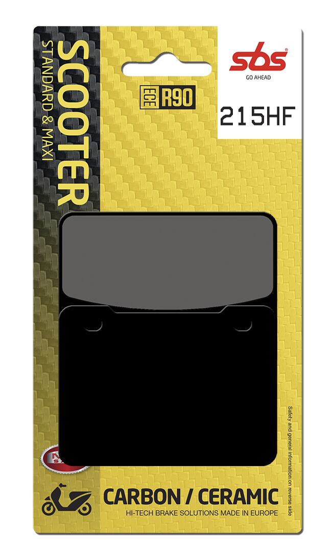 SBS BRAKE PAD CERAMIC STREET 215HF