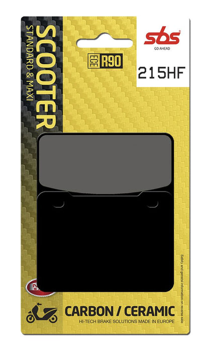 SBS BRAKE PAD CERAMIC STREET 215HF