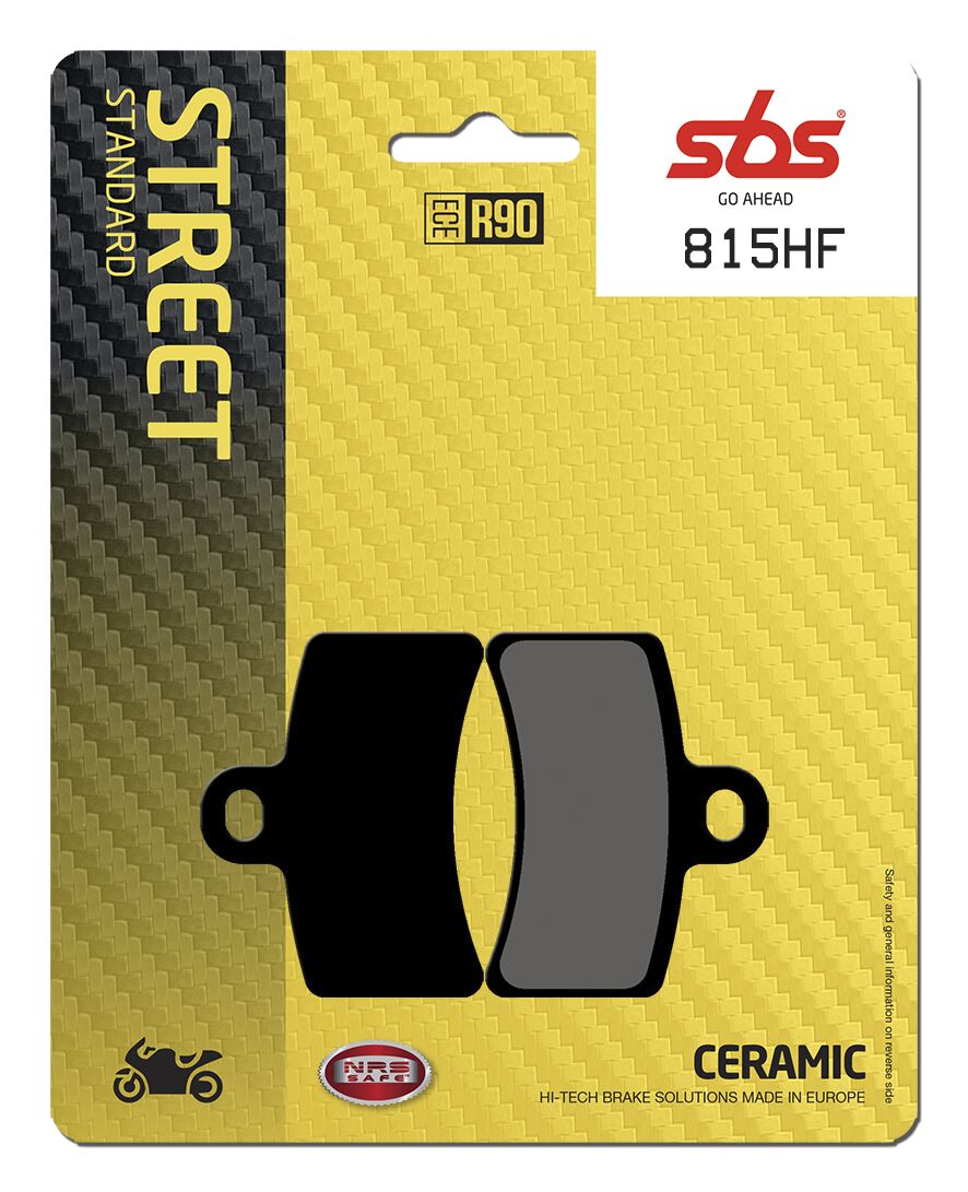SBS BRAKE PAD CERAMIC STREET 815HF