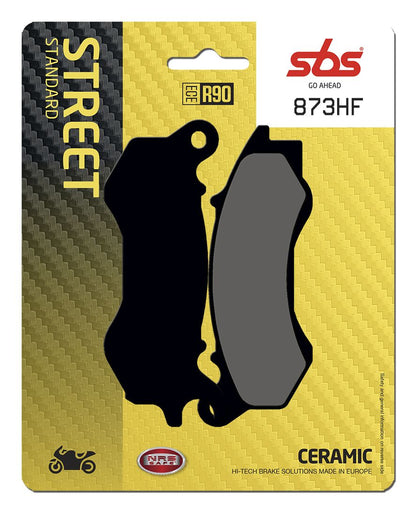 SBS BRAKE PAD CERAMIC STREET 873HF