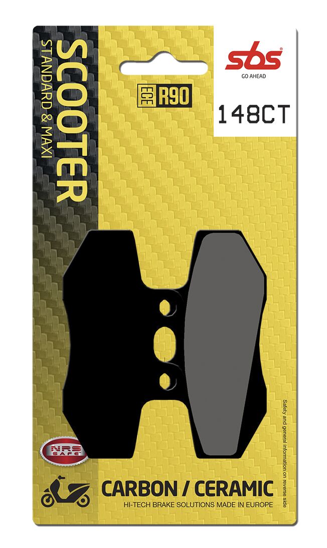 SBS BRAKE PAD CARBON HI-TECH STREET 148CT